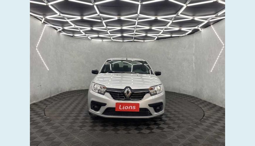 RENAULT LOGAN LIFE 1.0 12V FLEX MANUAL 4P - PRATA - 2022 Foto 3 (Grande)