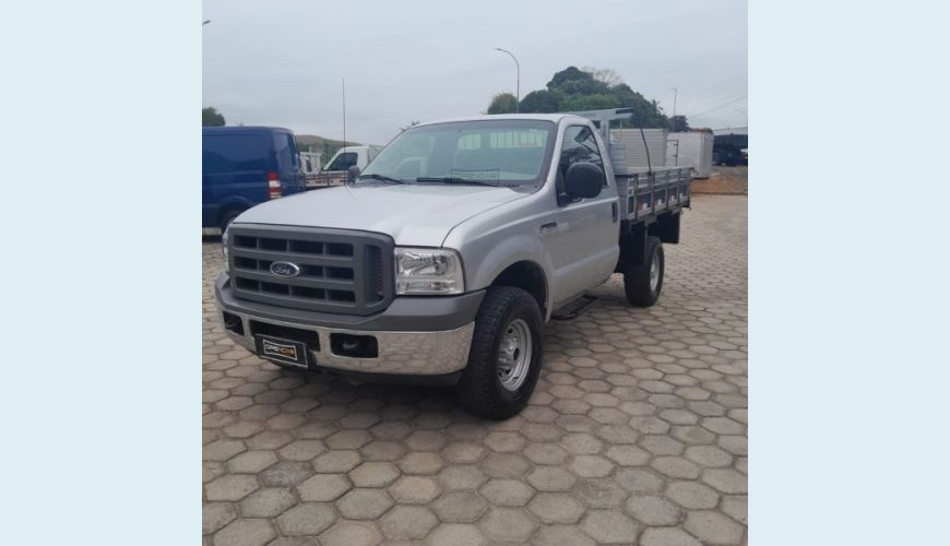 FORD F-250 XLT MAX POWER 4X4 CS 3.9 DIESEL MANUAL 2P - PRATA - 2010 Foto 3 (Grande)