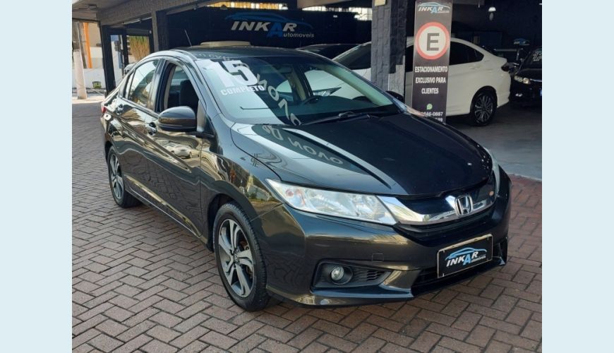 HONDA CITY FLEX AUT. 4P - MARROM - 2015 Foto 3 (Grande)