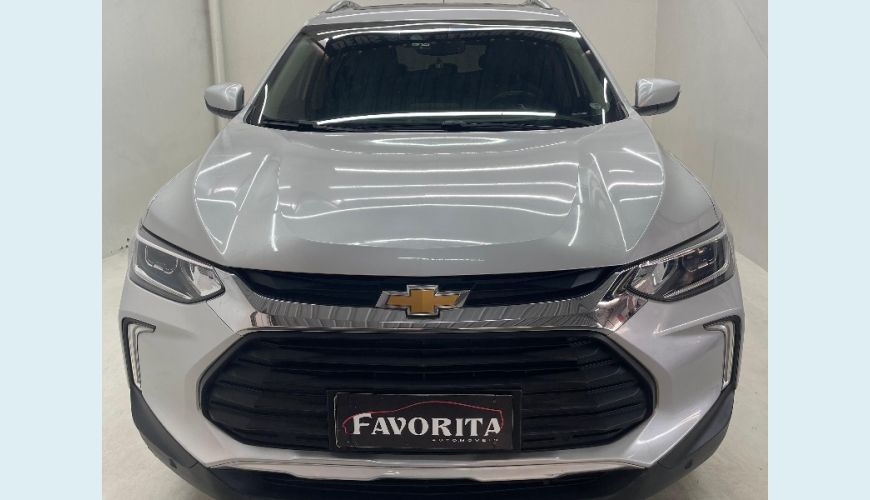 CHEVROLET TRACKER PREMIER 1.2 TURBO 12V FLEX MANUAL 4P - PRATA - 2021 Foto 3 (Grande)