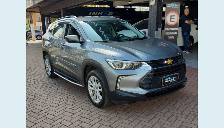CHEVROLET TRACKER FLEX AUT. 4P - CINZA - 2021 Foto 3 (Grande)