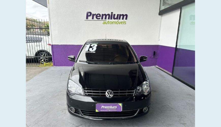 VOLKSWAGEN POLO SEDAN FLEX MANUAL 4P - PRETO - 2013 Foto 3 (Grande)