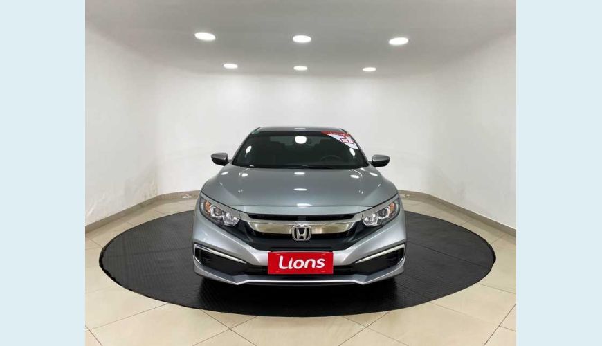 HONDA CIVIC LX 2.0 FLEX AUT. 4P - PRATA - 2020 Foto 3 (Grande)