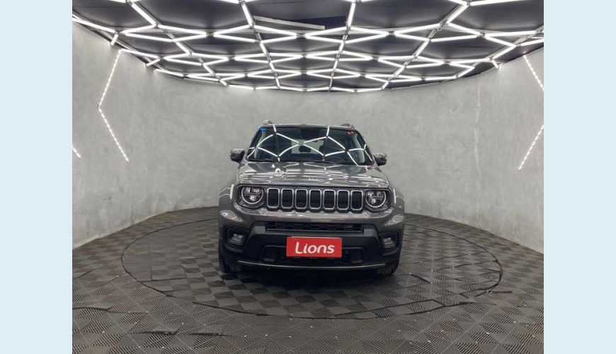 JEEP RENEGADE LONGITUDE 1.3 TURBO FLEX AUT. 4P - CINZA - 2022 Foto 3 (Grande)