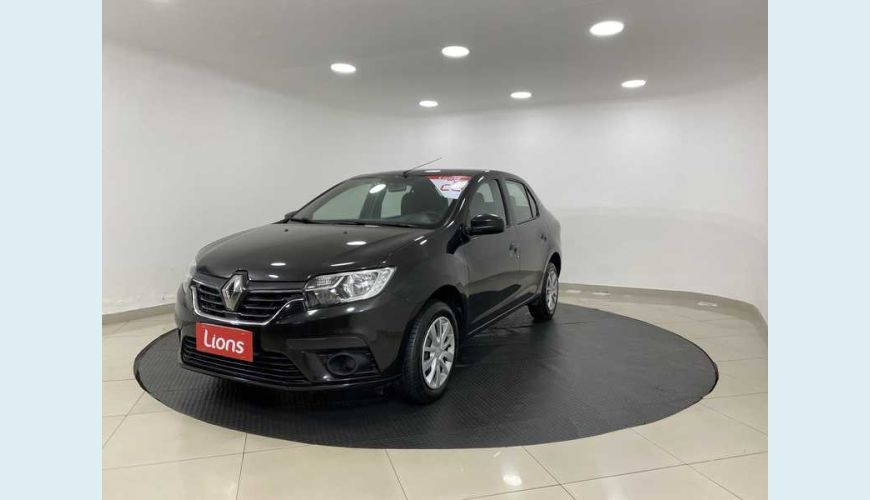 RENAULT LOGAN ZEN 1.0 12V SCE FLEX MANUAL 4P - PRETO - 2020 Foto 3 (Grande)