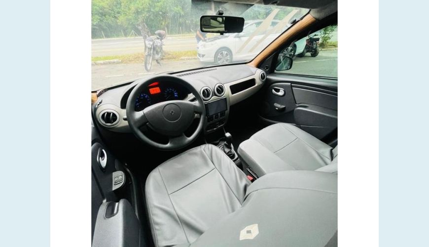 RENAULT SANDERO EXPRESSION 1.0 16V FLEX MANUAL 4P - PRATA - 2011 Foto 3 (Grande)