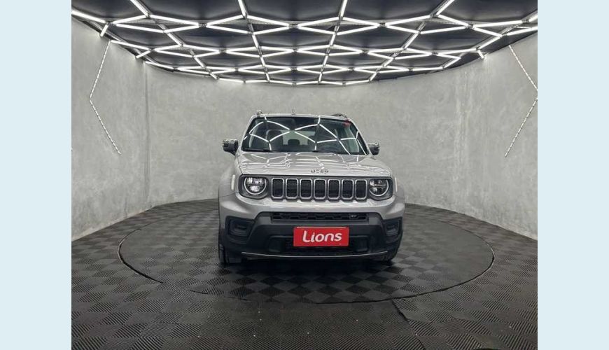 JEEP RENEGADE LONGITUDE T270 1.3 TURBO FLEX AUT. 4P - PRATA - 2024 Foto 3 (Grande)