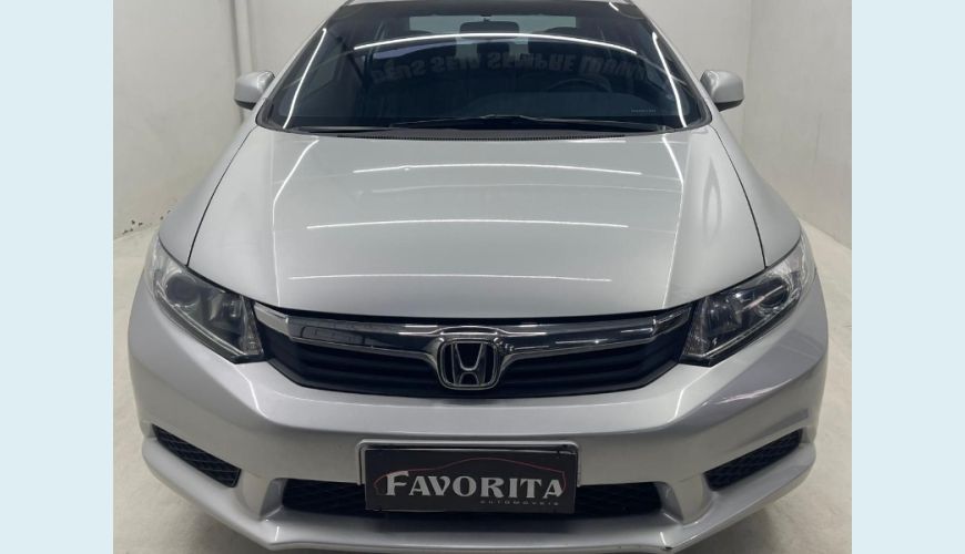 HONDA CIVIC LXS 1.8 FLEX AUT. 4P - PRATA - 2015 Foto 3 (Grande)
