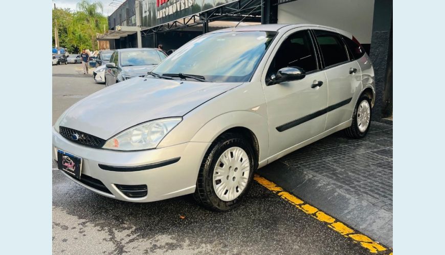 FORD FOCUS SE PLUS 1.6 FLEX MANUAL 4P - PRATA - 2005 Foto 3 (Grande)