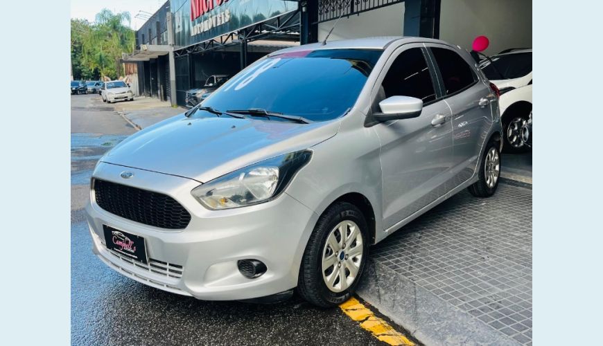 FORD KA SE PLUS 1.0 FLEX MANUAL 4P - PRATA - 2018 Foto 3 (Grande)