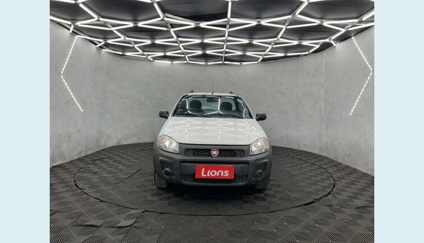 FIAT STRADA HARD WORKING 1.4 FLEX MANUAL 2P - BRANCO - 2019 Foto 3 (Grande)