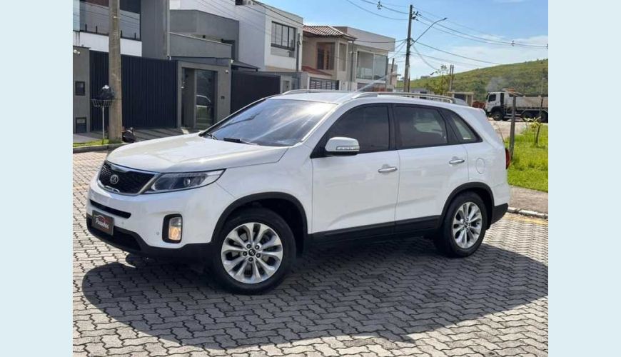 KIA SORENTO EX 2.4 16V FLEX AUT. 4P - BRANCO - 2014 Foto 3 (Grande)