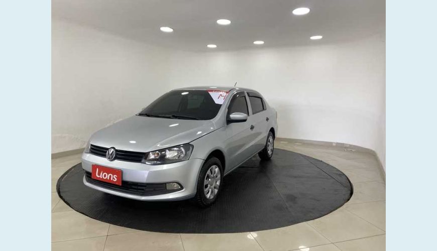 VOLKSWAGEN VOYAGE VHT 1.6 FLEX MANUAL 4P - PRATA - 2014 Foto 3 (Grande)