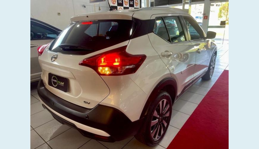 NISSAN KICKS SV 1.6 16V FLEX MANUAL 4P - BRANCO - 2021 Foto 3 (Grande)