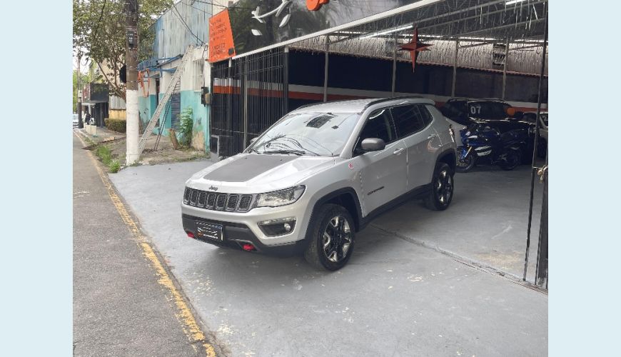 JEEP COMPASS TRAILHAWK 2.0 16V FLEX AUT. 4P - CINZA - 2017 Foto 3 (Grande)