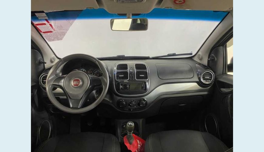 FIAT GRAND SIENA EVO ATTRACTIVE 1.4 8V FLEX MANUAL 4P - VERMELHO - 2013 Foto 3 (Grande)