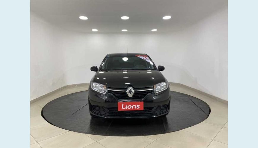 RENAULT LOGAN AUTHENTIQUE 1.0 12V FLEX MANUAL 4P - PRETO - 2019 Foto 3 (Grande)