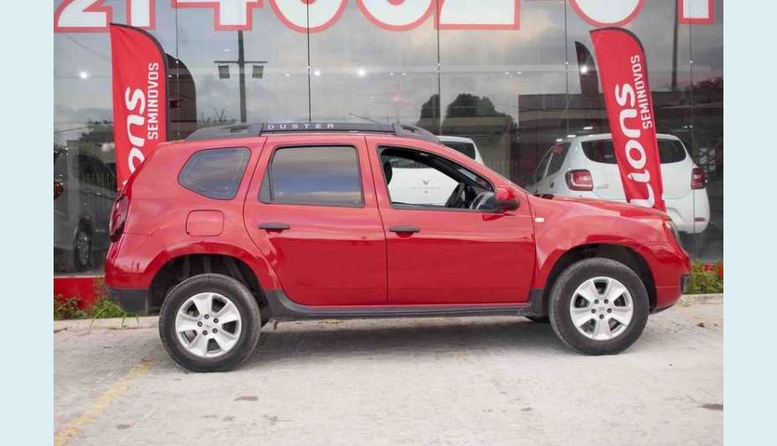 RENAULT DUSTER DYNAMIQUE 1.6 16V FLEX MANUAL 4P - VERMELHO - 2016 Foto 3 (Grande)