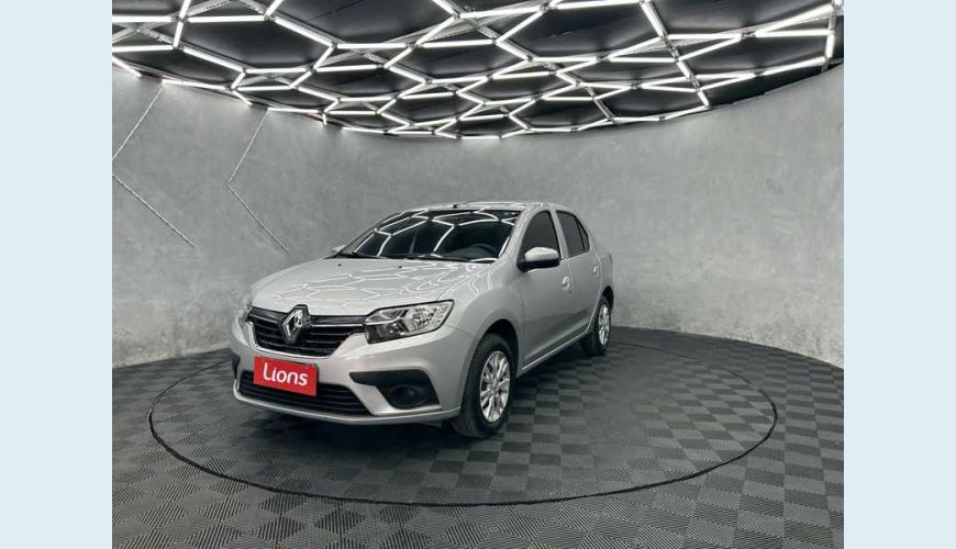 RENAULT LOGAN ZEN 1.0 12V FLEX MANUAL 4P - PRATA - 2021 Foto 3 (Grande)