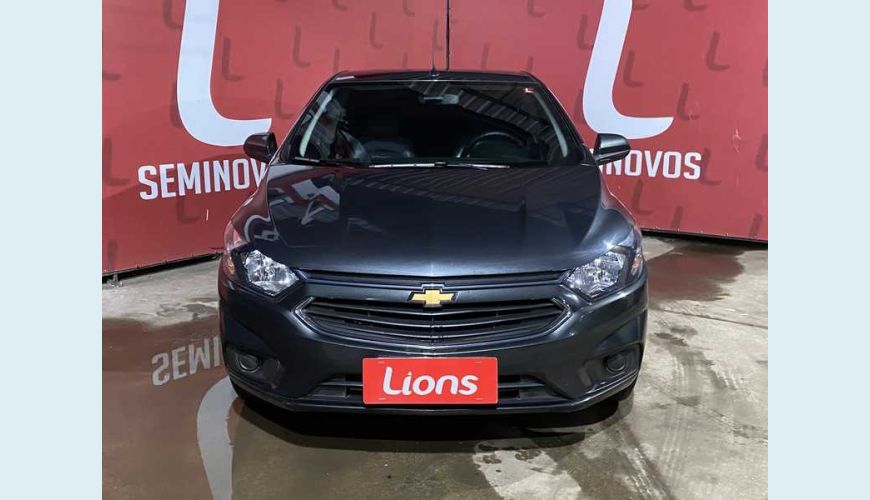 CHEVROLET PRISMA ECO LT 1.4 FLEX MANUAL 4P - CINZA - 2019 Foto 3 (Grande)