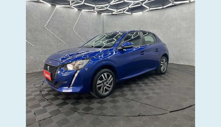 PEUGEOT 208 ALLURE 1.6 FLEX AUT. 4P - AZUL - 2022 Foto 3 (Grande)