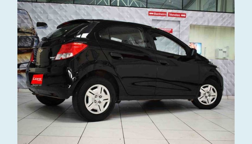 CHEVROLET ONIX JOY 1.0 FLEX MANUAL 4P - PRETO - 2018 Foto 3 (Grande)