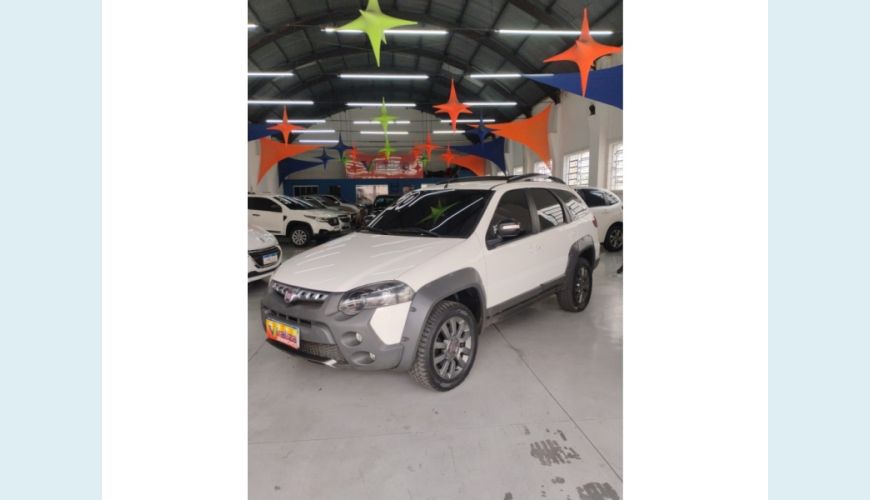 FIAT PALIO FLEX MANUAL 4P - BRANCO - 2020 Foto 3 (Grande)