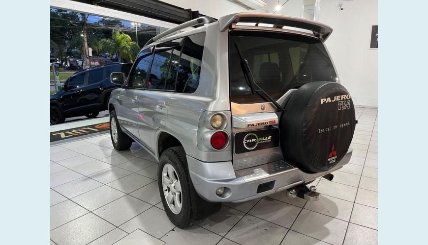 MITSUBISHI PAJERO TR4 2.0 16V 140CV FLEX MANUAL 4P - PRATA - 2008 Foto 3 (Grande)