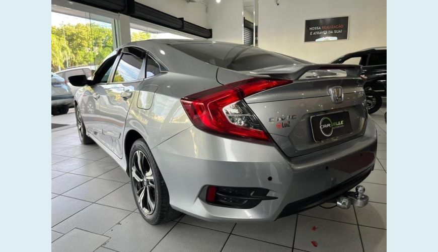 HONDA CIVIC EX 2.0 FLEX MANUAL 4P - PRATA - 2019 Foto 3 (Grande)