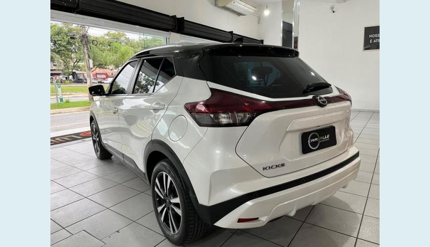 NISSAN KICKS EXCLUSIVE 1.6 16V FLEX MANUAL 4P - BRANCO - 2024 Foto 3 (Grande)