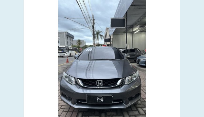 HONDA CIVIC FLEX AUT. 4P - CINZA - 2016 Foto 3 (Grande)