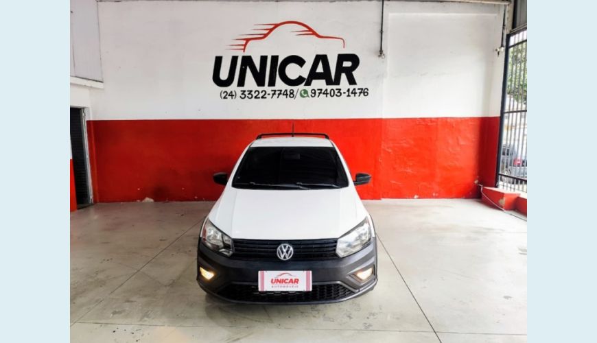 VOLKSWAGEN SAVEIRO FLEX MANUAL 2P - BRANCO - 2017 Foto 3 (Grande)
