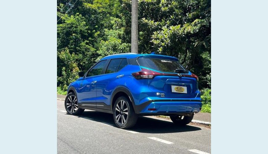 NISSAN KICKS EXCLUSIVE CVT FLEX AUT. 4P - AZUL - 2022 Foto 3 (Grande)