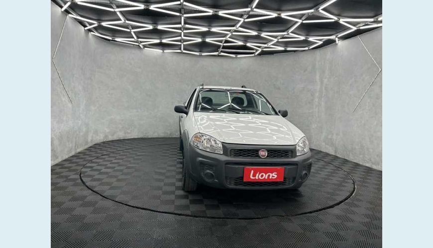 FIAT STRADA WORKING 1.4 FLEX MANUAL 2P - BRANCO - 2016 Foto 3 (Grande)