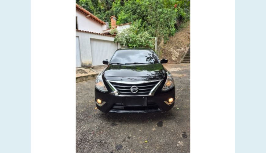 NISSAN VERSA FLEX AUT. 4P - PRETO - 2017 Foto 3 (Grande)