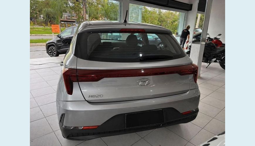 HYUNDAI HB 20 SENSE 1.0 KAPPA FLEX MANUAL 4P - PRATA - 2024 Foto 3 (Grande)