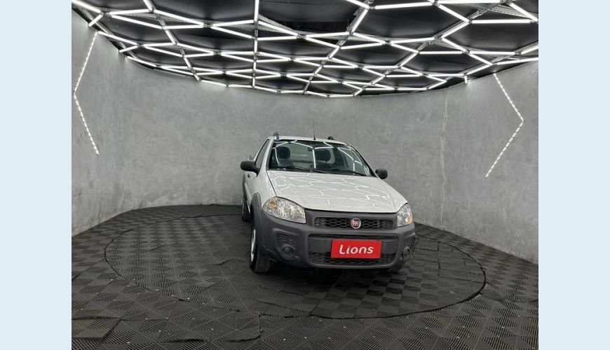 FIAT STRADA HARD WORKING 1.4 FLEX MANUAL 3P - BRANCO - 2020 Foto 3 (Grande)