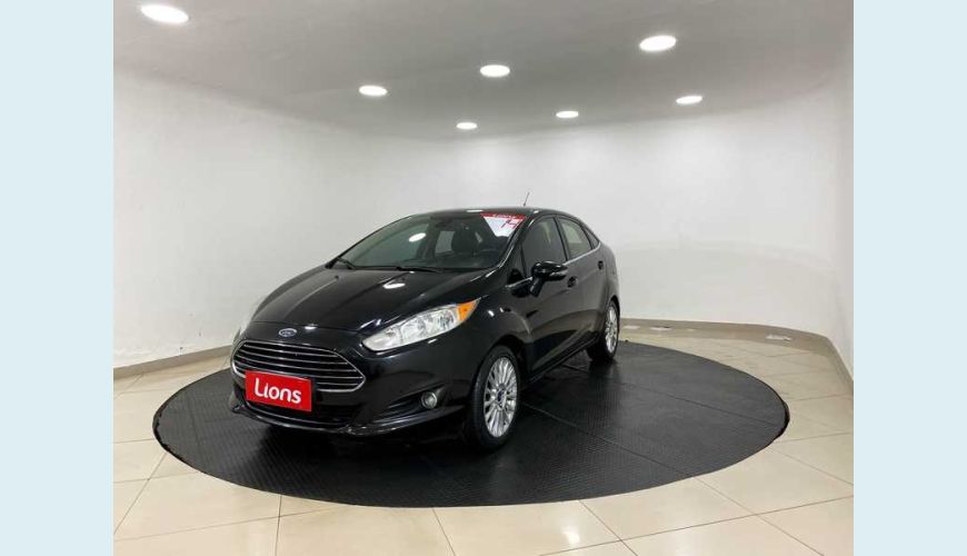 FORD FIESTA SEDAN TITANIUM POWERSHIFT 1.6 FLEX AUT. 4P - PRETO - 2014 Foto 3 (Grande)