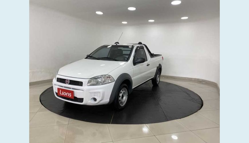 FIAT STRADA HARD WORKING 1.4 FLEX MANUAL 2P - BRANCO - 2020 Foto 3 (Grande)