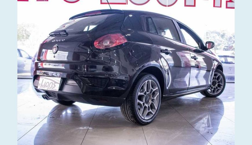 FIAT BRAVO BLACKMOTION 1.8 16V FLEX MANUAL 4P - PRETO - 2016 Foto 3 (Grande)