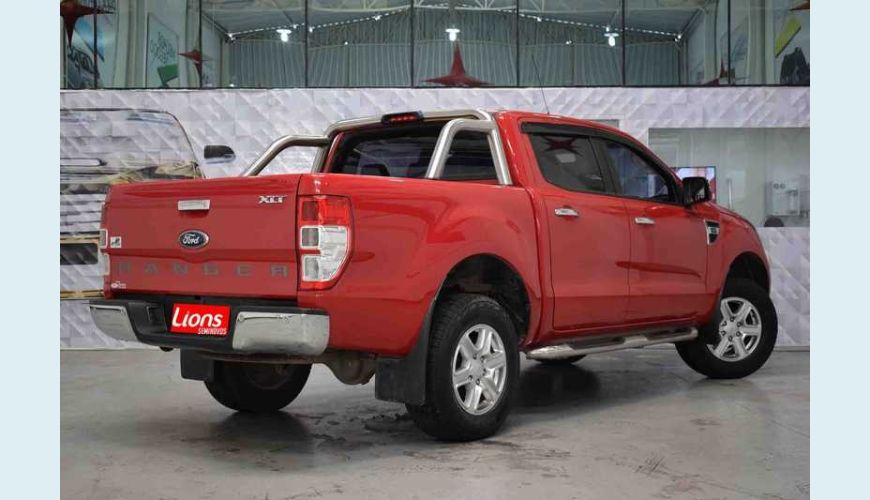 FORD RANGER XLT 2.5 FLEX MANUAL 4P - VERMELHO - 2016 Foto 3 (Grande)