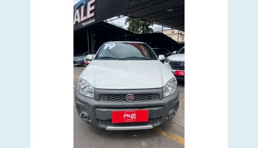 FIAT FIAT STRADA FLEX MANUAL 4P - BRANCO - 2019 Foto 3 (Grande)