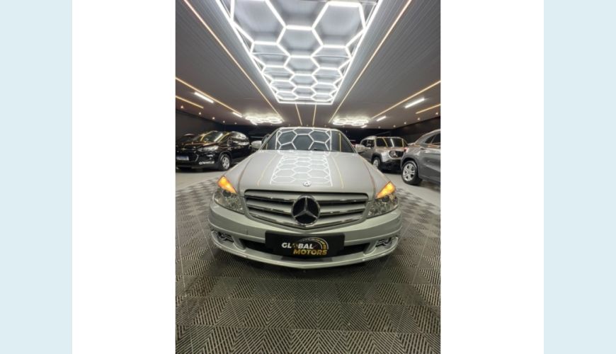 MERCEDES-BENZ C 200 K AUT. 4P - PRATA - 2008 Foto 3 (Grande)