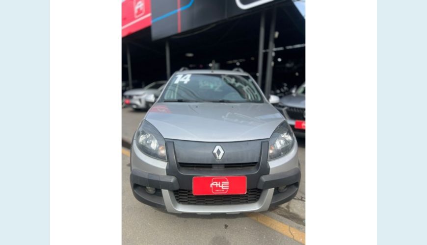RENAULT SANDERO FLEX MANUAL 4P - PRATA - 2014 Foto 3 (Grande)