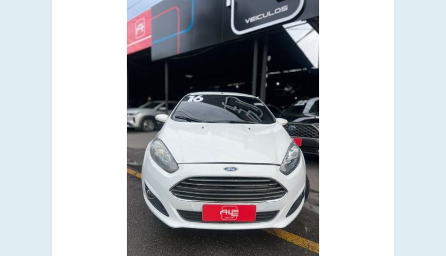 FORD FIESTA FLEX MANUAL 4P - BRANCO - 2016 Foto 3 (Grande)