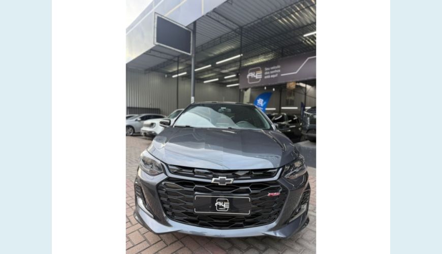 CHEVROLET CHEVROLET ONIX FLEX AUT. 4P - CINZA - 2024 Foto 3 (Grande)