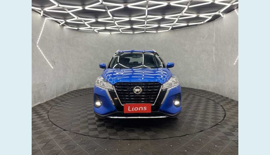 NISSAN KICKS SENSE 1.6 FLEX AUT. 4P - AZUL - 2022 Foto 3 (Grande)