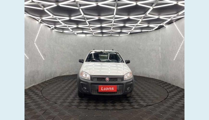 FIAT STRADA HARD WORKING 1.4 (FLEX) (CABINE ESTENDIDA) - BRANCO - 2020 Foto 3 (Grande)