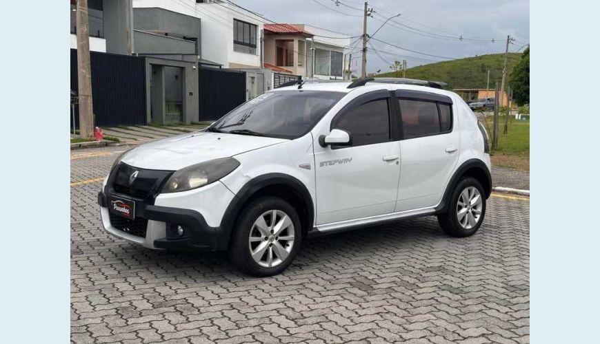 RENAULT RENAULT SANDERO STEPWAY 1.6 16V FLEX AUT. 4P - BRANCO - 2014 Foto 3 (Grande)