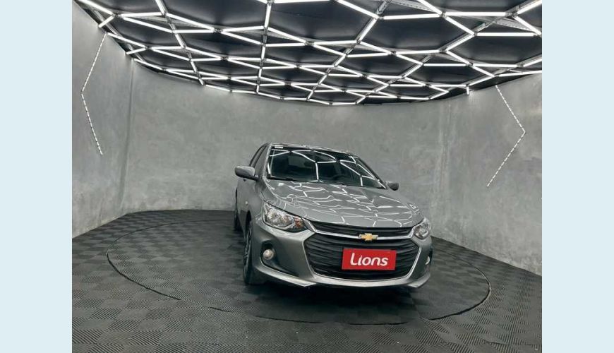 CHEVROLET ONIX LT 1.0 TURBO FLEX MANUAL 4P - PRATA - 2024 Foto 3 (Grande)